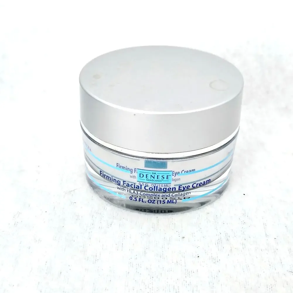 Dr. Denese Firming Facial Collagen Eye Cream HLA3 Complex Collagen 0.5 oz